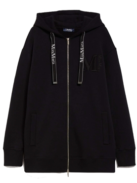 'S Max Mara Nostoc Hoodie, Sort 